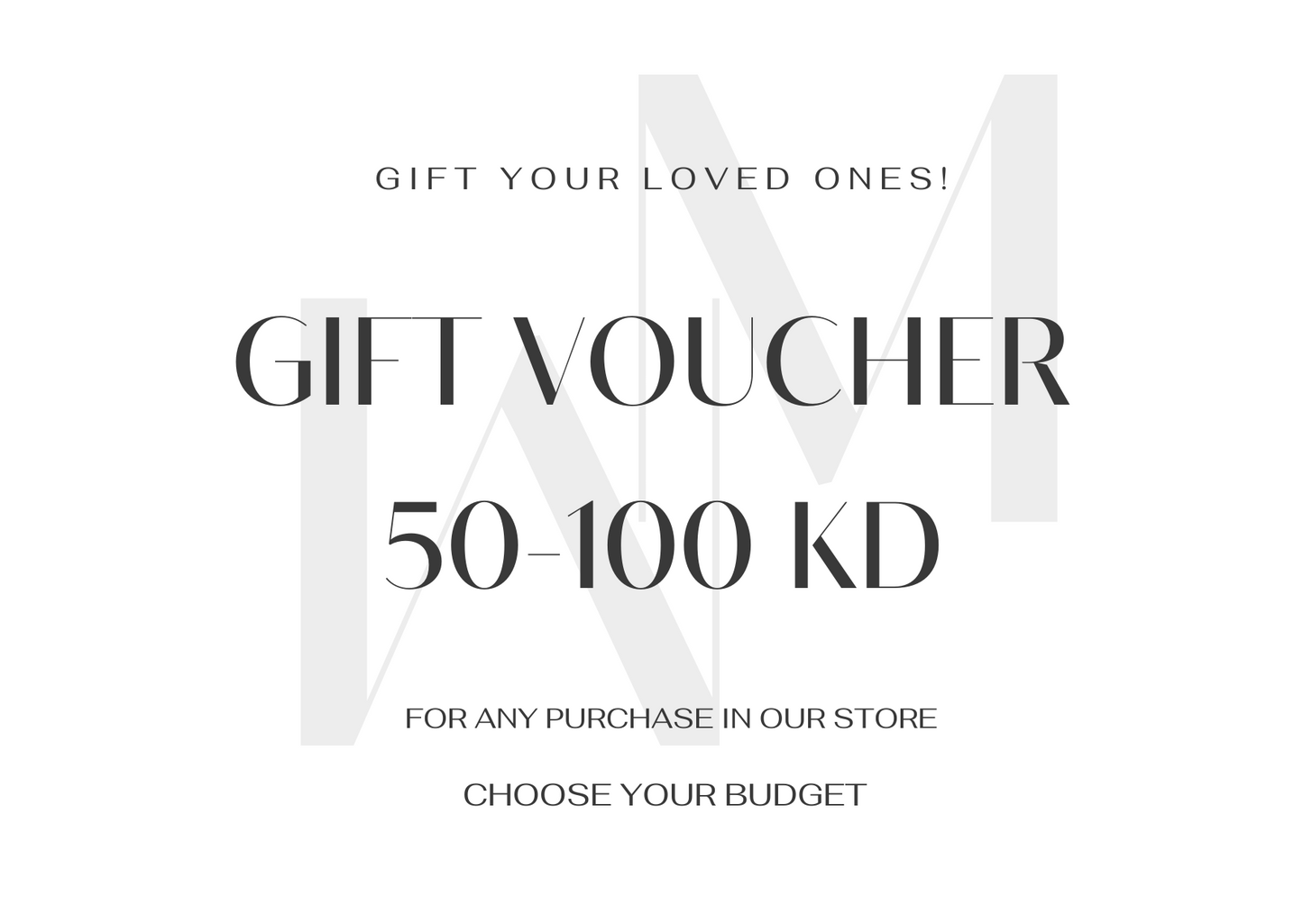 GIFT VOUCHER