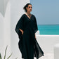 Salina Kaftan Coord - Black