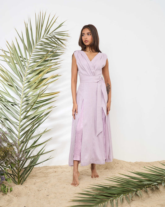 MILOS DRESS (Lilac)